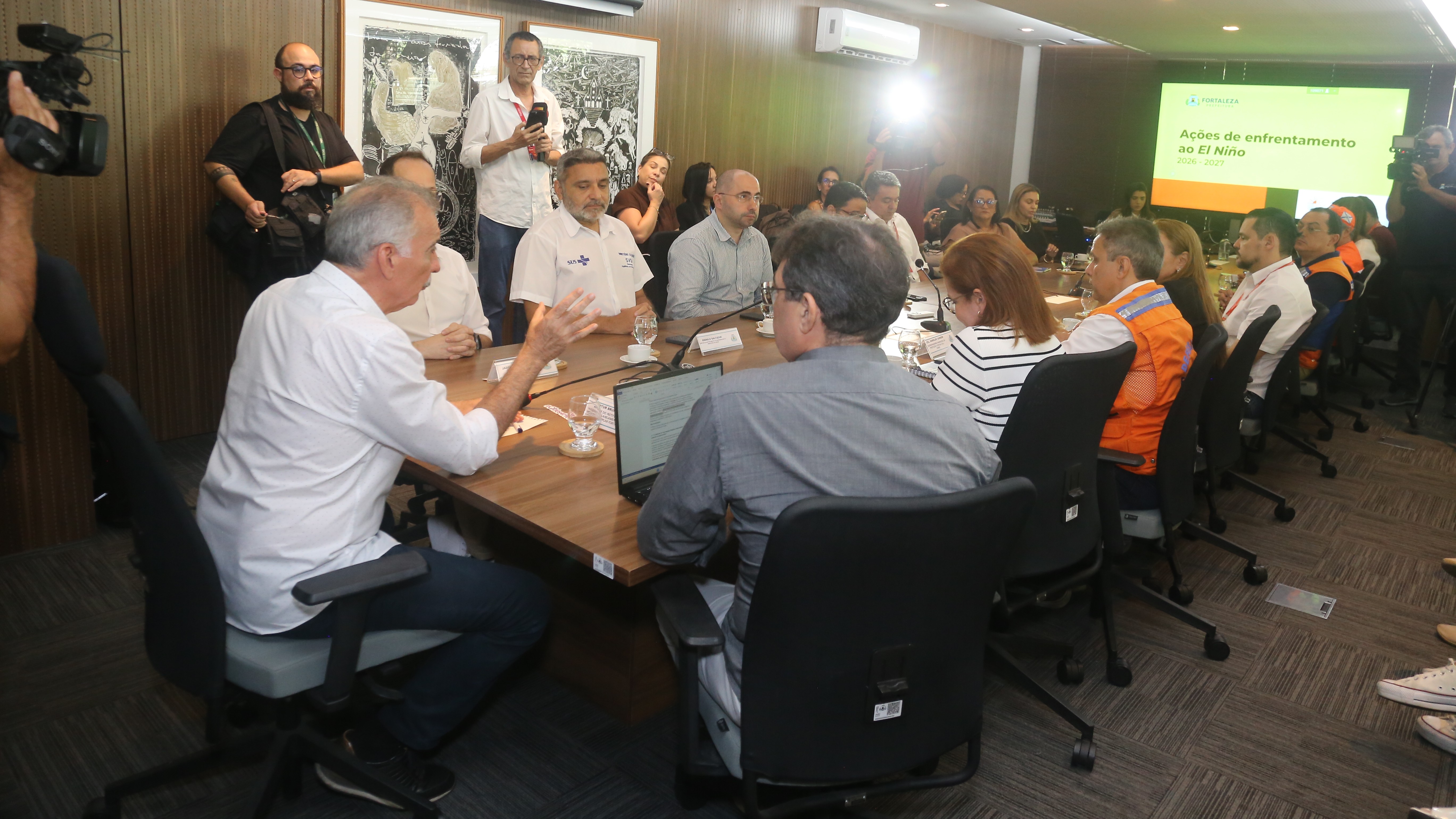 sala de reunião do paço